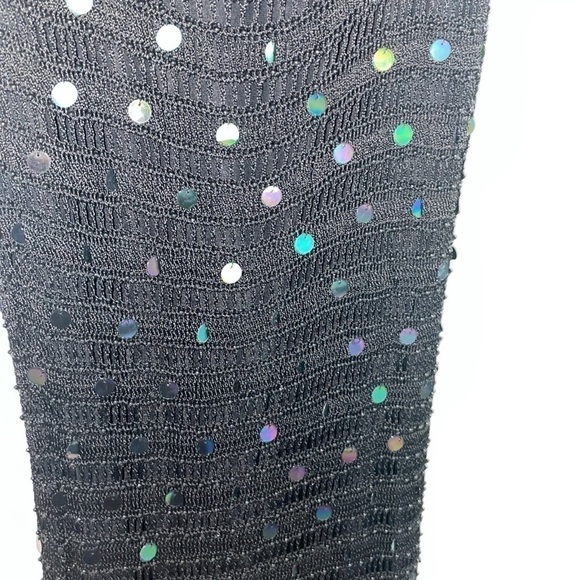 Black sequin dress - Picture 2 of 5
